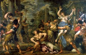 Enlèvement des Sabines - Pietro da Cortona