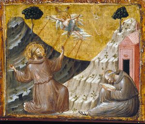 Saint François recevant les stigmates - Pietro da Rimini