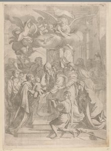 La présentation du Christ au temple - Pietro del Po (attributed to)