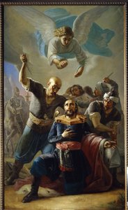 Mort du grand prince Michel de Tver (Mikhail Yaroslavich ou Michel III le Saint Vladimirski) - Pimen Nikitich Orlov