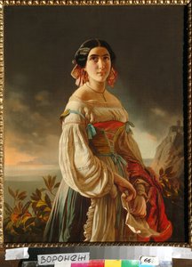 Portrait de la princesse Lina Gagarina