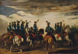 Hussards bleus autrichiens - Piotr von Michalowski