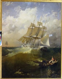 La frégate de 44 canons, Aurora - Platon Timofeyevich Borispolets