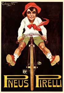Publicité pour les pneus Pirelli - Plinio Codognato
