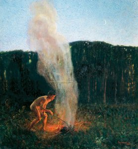 Colonne de fumée - Plinio Nomellini