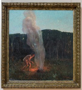La colonne de fumée