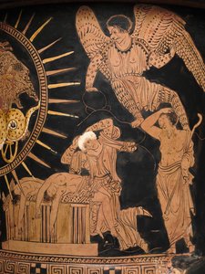 Calyx-Krater lucanien, c.400 av. J.-C. - Policoro Painter