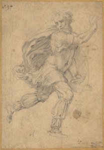 Barbare en fuite - Polidoro da Caravaggio