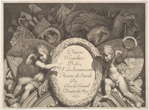 Page de titre de Divers trophées d