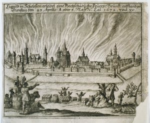 Légende du Feu des Deux, 1672 - Polish School