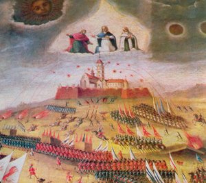 Le siège suédois du monastère de Jasna Gora en 1655 - Polish School