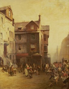 Maison de John Knox, High Street, Édimbourg, 1885