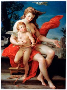 Vénus et Cupidon, 1785 - Pompeo Batoni