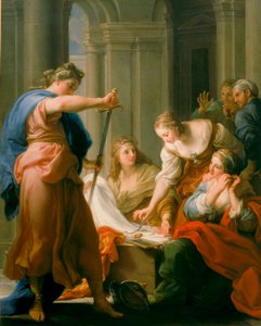 Achille à la cour de Lycomède - Pompeo Girolamo Batoni
