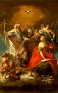 Allégorie de la religion - Pompeo Girolamo Batoni