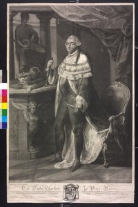 Carl Theodor électeur au palais de Bavière - Pompeo Girolamo Batoni