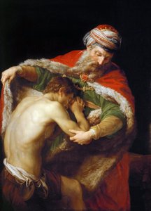 La parabole du fils prodigue - Pompeo Girolamo Batoni