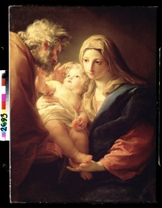 La sainte famille - Pompeo Girolamo Batoni