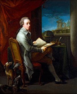 Paire de portraits, gentleman - Pompeo Girolamo Batoni
