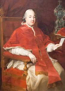 Portrait de Pie VI - Pompeo Girolamo Batoni