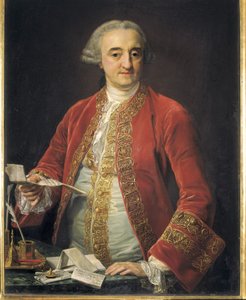 RODA, Manuel Roda y Arrieta, marquis de (1706-1782). Politicien espagnol - Pompeo Girolamo Batoni