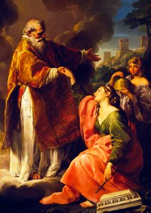 San Marino élève la République - Pompeo Girolamo Batoni