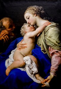 La Sainte Famille. XVIIIe siècle - Pompeo Girolamo Batoni