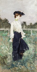 Femme seule - Pompeo Mariani