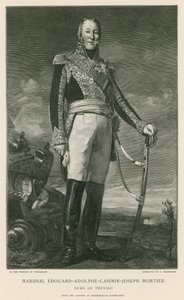 Maréchal Édouard-Adolphe-Casimir-Joseph Mortier - Ponce Camus. Marie Nicholas