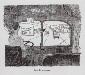 Transport en bus - Pont (1908 40)