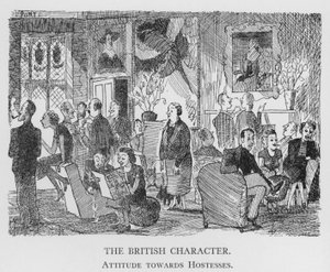 Le caractère britannique, Attitude envers les hôtesses - Pont
