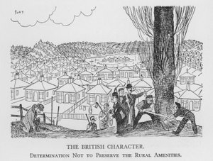 Le caractère britannique, Détermination à ne pas préserver les commodités rurales
