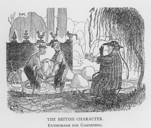 Le caractère britannique, Enthousiasme pour le jardinage