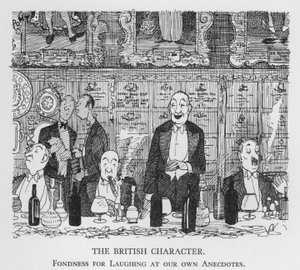 Le Caractère Britannique, Affection pour Rire de nos Propres Anecdotes
