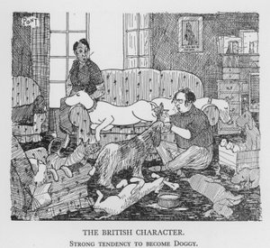 Le caractère britannique, forte tendance à devenir canin