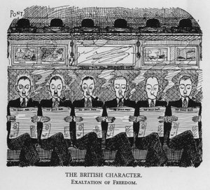 Le caractère britannique ; exaltation de la liberté