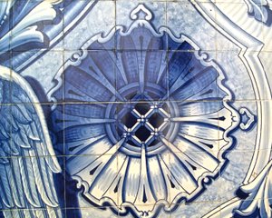 (détail) Panneau décoratif représentant l
