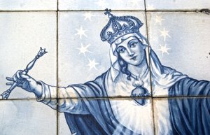 Détail de la Vierge Marie d