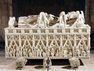 Tombe de Pierre Ier (1320-67) Roi du Portugal