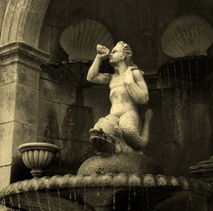 Fontaine de Triton, Santuário de Nossa Senhora dos Remédios, Lamego, Portugal 1738