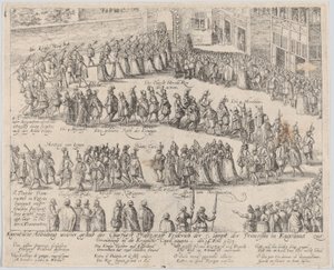 Procession de mariage pour le mariage d