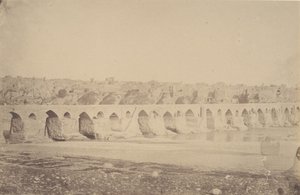 Le pont à Dizfoul - Possibly by Luigi Pesce.