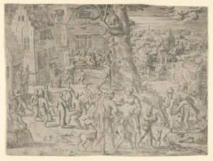 La foire du village, 1549