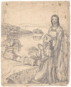 Dante et Béatrice au Paradis - Poul S. Christiansen