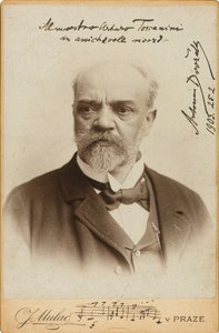 Portrait du compositeur Antonin Dvorak 1841-1904, vers 1900 - Prague . Photo studio J. Mulac
