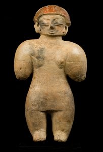 Statuette précolombienne / art Chorrera (terre cuite)
