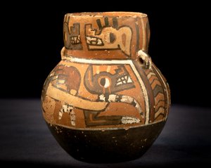 Vase / Culture Huari ou Wari (terre cuite)