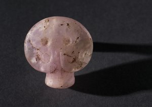 Amulette en forme de tête de taureau, vers 3500-2950 av. J.-C.