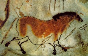 Un cheval, c.15,000-10,000 av. J.-C.