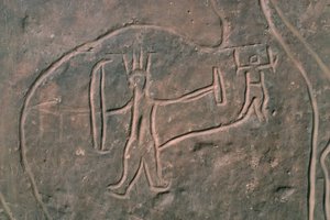 Figure humaine (peinture rupestre) - Prehistoric